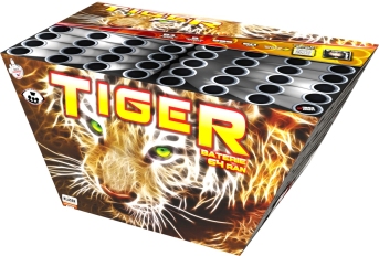 Kompakt Tiger 64/30 - 8 různobarevných efektů měnících se po každé ráně - AKCE - 30% sleva